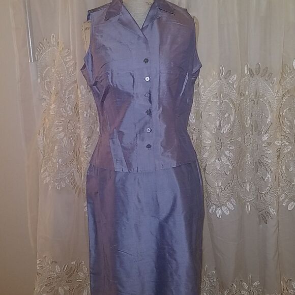 Barami Couture three piece silk suit - Picture 3 of 5